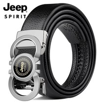 JEEP SPIRIT 지프스피릿 캐주얼 자동 소가죽 벨트 BT0469 + 정품 선물용벨트 상자