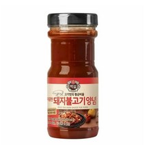 CJ더마켓 만능 소스 황금 소스 양념 장레시피 백설 매콤한 돼지불고기양념 양념 간장 소불고기 돼지고기 전골 840G, 15개
