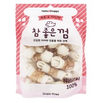 반려견 간식 프라그제거 우유 치킨껌 중형견 훈련 스트레스해소 시바견, 1개