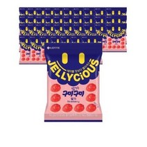 롯데제과 구미당기는 구미 딸기맛 젤리, 66g, 144개입