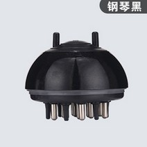 탈모홈케어 LED두피 두피마사지기 두피기계 두피안마기 레이저탈모기 두피레이저 두피기기 두피LED 탈모기계 두피케어, 피아노 칠흑