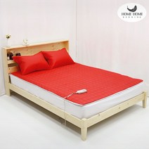 홈홈 클래식 커버 매트 누빔 냉온 온수 온열 순면 D 6WAA80CE, 레드