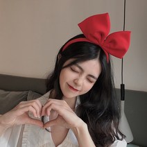 [오늘발송] 리본머리띠 파티 해피벌스데이 생일 생일머리띠 친구 축하 HBD, 레드, 1개