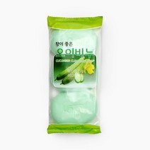 케이티 오이비누3P 단단한 세수비누 W 세숫비누 향비누 세안비누 미용비누