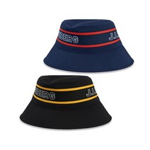 제이린드버그 덴버 스트라이프 버킷햇 GMAC07058, Black