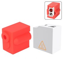 3D 프린터 프린팅 부품 소모품 3DSWAY 히터 e3d v6 Hotend Volcano v2 HeatExtruder J-헤드 알루미늄 난방 실리콘 양말, 30.2 pcs - Copper Block R-Sock