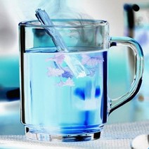 보르고노보 이태리 보스턴 머그 248ml 내열 강화 유리 커피 차 음료잔 손잡이 머그