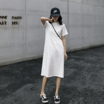 리리플리 데일리 슬림 반팔 원피스