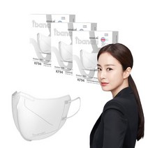 아이바나리 에어 황사방역용 마스크 M KF94, 20개입, 1개, Clean White