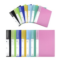 A4 링화일 내지포함 60매 사무용품 정리 서류 보관 철, 하늘