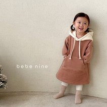 베베나인키즈 k말랑후드기모원피스