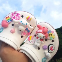 (서비스증정) 잼잼홀릭 귀염 캐릭터 13종 세트 신발 악세사리 장식