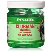 Clubman Style Gel 남성용 473.2ml (16온스) 병 (2팩), 1 Pound (Pack of 3)