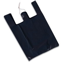 손잡이 3호 6L 100매 비닐 봉투 큰 쓰레기 재활용, 검정