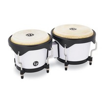 컴퍼니24 Latin Percussion Disco베리 시리즈 15 9cm(6 1 4인치) 및 18 4cm(7 봉고 휴대용 가방 드럼 백설 공주 (LP601D SW K), Snow White