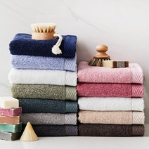 소프트터치 40수 프리미엄 호텔수건 150g 5매, 40수 프리미엄 150g 5매_진회색, 상세설명 참조