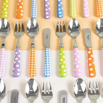 프랑스 사브르 팝컬러 커트러리 티스푼 디저트포크 버터나이프 양식기 예쁜 카페, 체크)버터 스프레더(14cm), 스카이블루