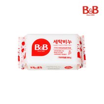 비앤비 세탁비누 유아의류 카모마일 200g, 10개