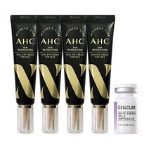AHC 아이크림 시즌10 30ml x4 + 셀큐어 화이트 기미 멜라앰플 2X 7ml, 단품