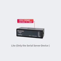 Elfin-EE10A 직렬 포트 RS232-이더넷 장치 서버 Modbus TPC IP 프로토콜 5 ~ 36V 전압 연결 네트워크 소형, 04 EE10A