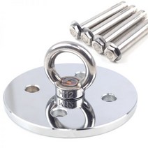 플라잉요가 해먹 공중 요가 액세서리 고정 플레이트 지붕 흡입 컵 교수형 링 샌드백 trx 스테인레스 스틸, 스테인레스 스틸 고정 플레이트