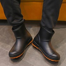 남녀공용 둥근코 3컬러장화 레인부츠