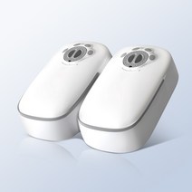 로제코 강아지 애견 고양이 자동 급식기 2구, 자동급식기 2구