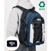 국내매장 정품 예일 YALE 무료 반품 900D PET RECYCLED LEARNING CLUB PACK NAVY + TRAVEL POUCH 30L
