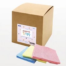 미로협력 기본기좋은 빨아쓰는 위생행주 100매, 옐로우 100매입