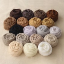 스튜디오분트 니들펠트 양모펠트 동물양모 19색상 30g, 01 크림
