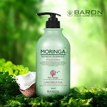 [바론] 모링가 리프레쉬 샴푸 500g, 1개