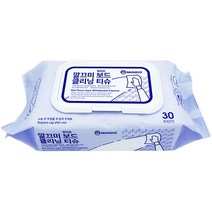 문교 깔끄미 화이트보드 클리닝 티슈 / 물티슈 타입 / 보드 클리너 / 크리너 / 크리너 티슈 / 엠보싱 원단 / 빠르고 편리하게 사용, 30매