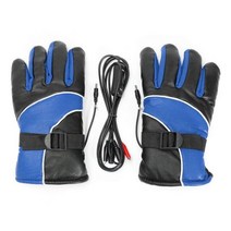 열선장갑 따뜻한 겨울 야외 스포츠 전기 장갑 12V 사이클링 충전식 스쿠터 온도 조절 오토바이, CHINA, 파란
