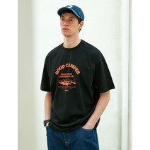 플루크 FLUKE 굿캠퍼 반팔티셔츠 블랙 FST186