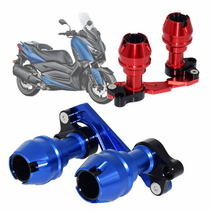 NMAX XMAX 머플러슬라이더 일체형슬라이더, 골드, 1개