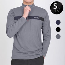 [스타일랑] 브로스 남성 춘추용 집업 티셔츠 / 95~110사이즈까지 빅사이즈 / 가슴배색라인 포인트 / 스트라이프 / 스판티 / 사방신축 / 등산복 / 작업복