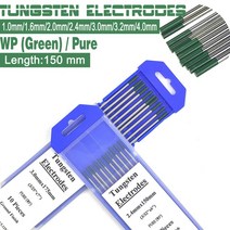 텅스텐 전극 연마기 전문 텅스텐 TIG 용접봉 150mm 6 "1.0 2.4 3.2mm WL20 WZ8 WP, 06 WP_04 3.2mm_02 2Box-20Pcs