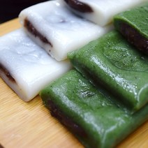 3쫄깃쫄깃 백앙금절편 1키로+ 쑥앙꼬절편 1키로, 아이스 백절편 1+ 1 아이스 쑥절편