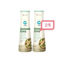 청정원 크리미시저 드레싱 315g x2개, 65개