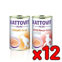 카토빗 필라인 드링크 135ml 12개묶음 반려묘 신장질환 예방 영양제, 레날(신장)*12ea