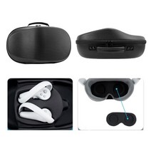 VR 스토리지 백 케이스 피코 4 용 헤드셋 운반 내부 포켓 포함, 한개옵션1, 한개옵션0