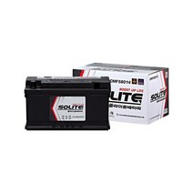 폭스바겐 골프 3.0 쏠라이트 자동차 배터리 CMF58014 DIN80L, 없음