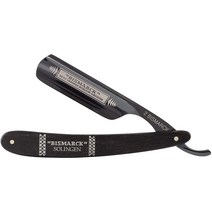 도보 독일본사 직수입 명품 DOVO 비스마르크 블랙 BISMARCK 클래식 일자면도기, 1개