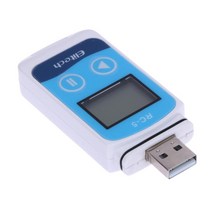 온도기록계미니 데이터 로거 온도 USB 레코더 내부 센서 IP67 디지털 Termometro, 한개옵션0