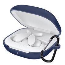 헤드셋 TPU 보호 커버 Beats-Fit Pro를위한 스크래치 쉘 비 비 슬리브, 푸른