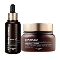 주름미백케어 퍼스트랩 프로바이오틱 세럼(season3) 50ml + 리버스 크림 세트(1228529), (무료배송)퍼스트랩 프로바이오