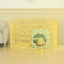 24p 간편조리 디자인 소형 아이보리 울타리 펜스 캠핑 격리 아기안전 동물공감 공간분리 실내