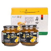 무농약 유자로만든 고흥 에덴 유자차 1kg x 2병