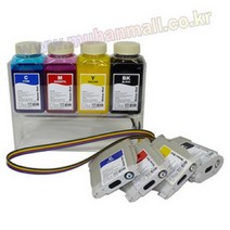 HP 오피스젯프로 8500 8500A 8000용 무한잉크 공급기 잉크 총800ml포함 칩미포함