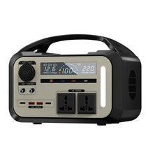 태양열 발전기 휴대용 캠핑 태양광 양방향 고속 충전 배터리 가정 및 야외 전원 공급 장치 200V240V 900W 600Wh, [03] 600W 600Wh